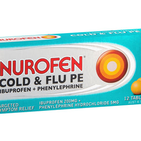 NUROFEN COLD AND FLU TABS 12