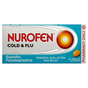 NUROFEN COLD AND FLU TABS 24