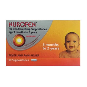 NUROFEN FOR CHILDREN 60MG SUPPOS 10
