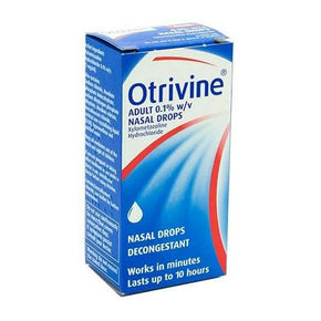 OTRIVINE ADULT NASAL DROPS 10ml