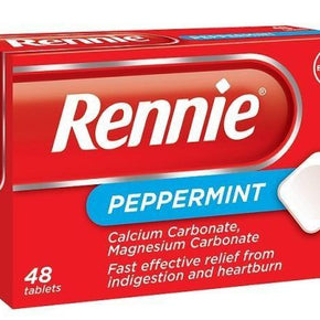 RENNIES DIGESTIF TABS PEPPERMINT 48
