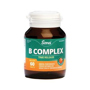 SONA B COMPLEX 50 TIME RELEASE TABS 60