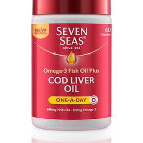 Seven Seas Omega-3 Fish Oil Plus Cod Liver Oil
