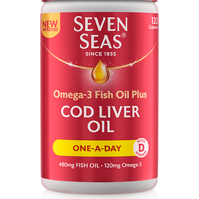 Seven Seas Omega-3 Fish Oil Plus Cod Liver Oil