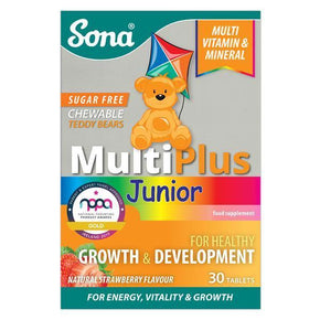 Sona MultiPlus Junior Chewable Teddy Bears