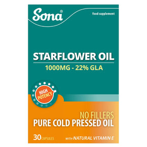 Sona Starflower Oil 1000mg - 22% GLA