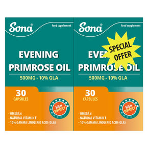 Sona Super Evening Primrose Oil 1000mg - 22% GLA