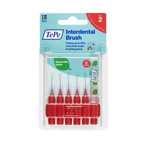 TEPE INTERDENTAL BRUSH RED