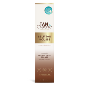Tan Organic Self Tan Mousse Nourish Medium Dark Tan