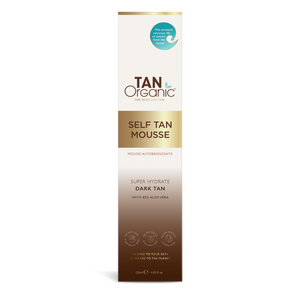 Tan Organic Self Tan Mousse Super Hydrate Dark Tan
