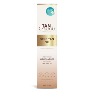 Tan Organic Self Tan Oil Moisturise Light Bronze
